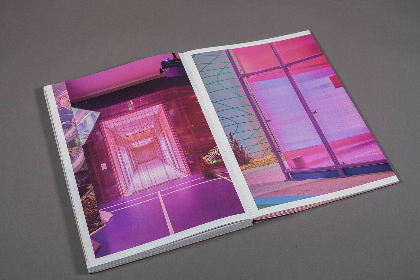 Beau Book intern pages with building pics © Anouk Boyer Mazal 