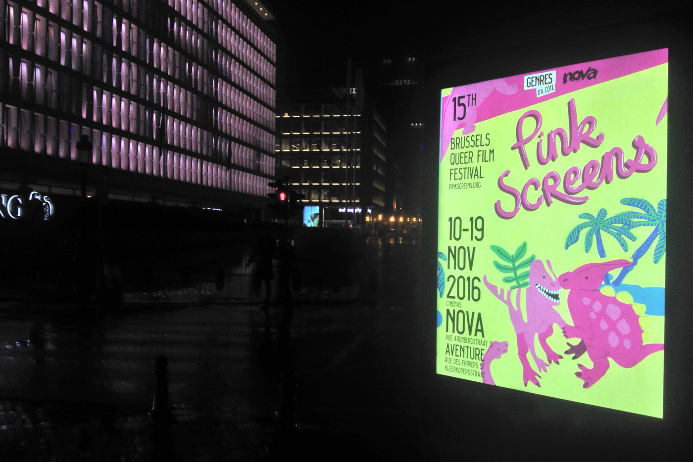 Pink Screens 2016 poster