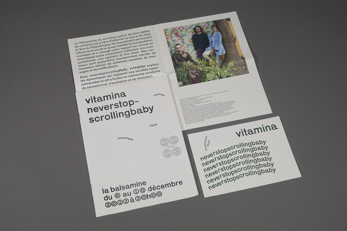 La Balsamine Vitamina's flyer © Kidnap Your Designer
