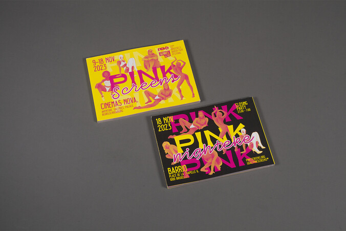 Pink Screens 2023 booklet program © pic by Anouk Boyer Mazal 