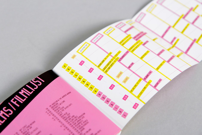 Pink Screens 2017 booklet program
