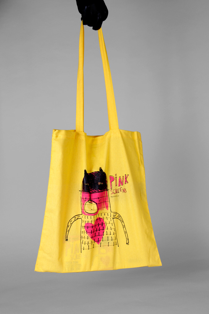 Pink Screens 2019 tote bag