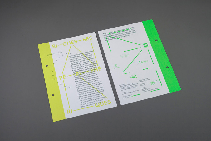 Grand Euralille A5 leaflet © Anouk Boyer Mazal