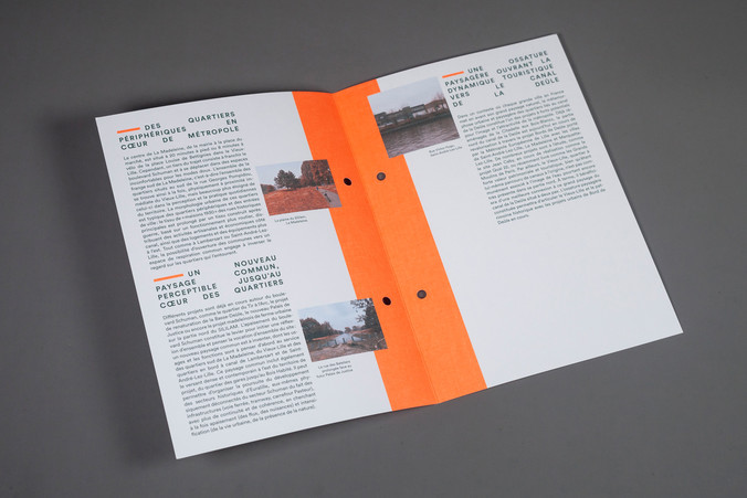Grand Euralille A5 leaflet © Anouk Boyer Mazal