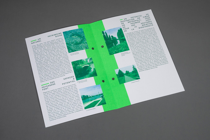 Grand Euralille A5 leaflet © Anouk Boyer Mazal