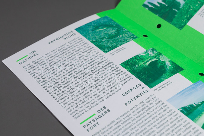 Grand Euralille A5 leaflet © Anouk Boyer Mazal