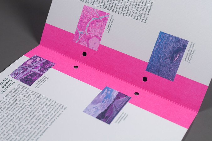 Grand Euralille A5 leaflet © Anouk Boyer Mazal