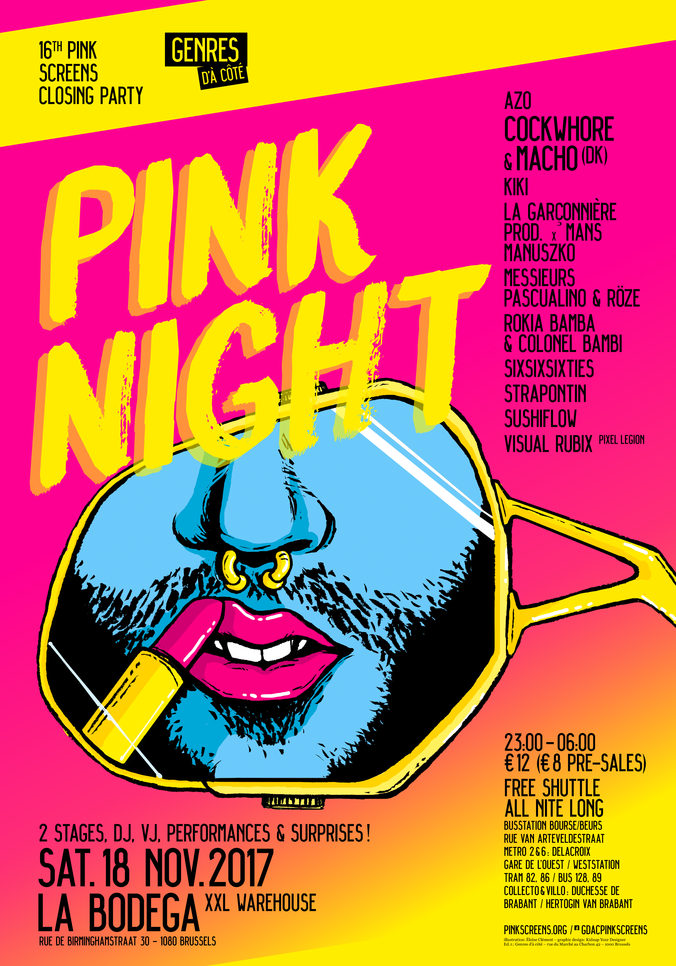 Pink Night 2017 poster