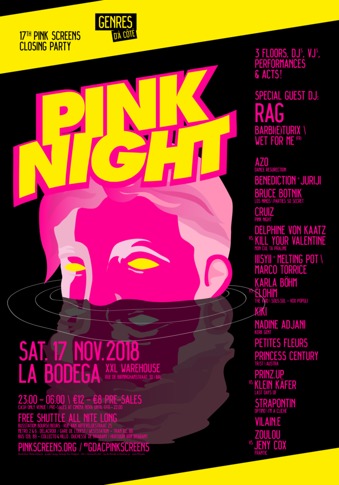 Pink Night 2018 poster